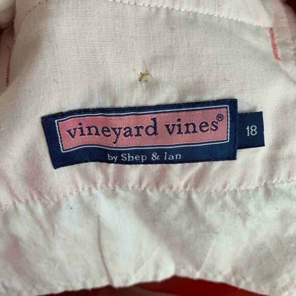 Vineyard Vines Boy Mens Pants Preppy Country Club Golf Flat Front Twill Chino 18 - Picture 3 of 7